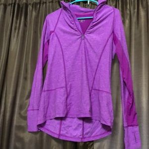 Purple Champion  long-sleeve workout
